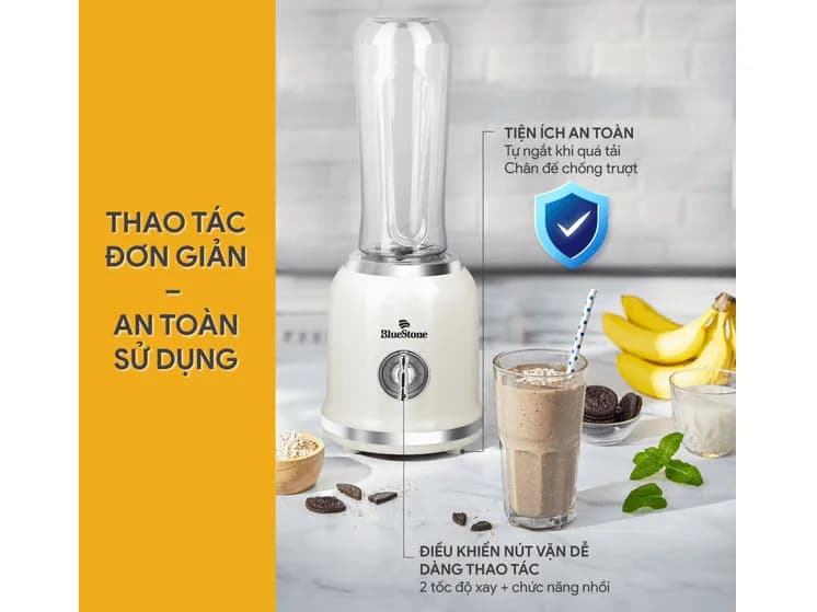 So sánh giá Máy xay sinh tố đa năng Bluestone BLB-5308 - 2 cối - Tìm sản phẩm giá rẻ nhất - Ảnh 2