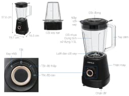 So sánh giá Máy xay sinh tố đa năng Hafele HS-B1521TB (535.44.163) - Tìm sản phẩm giá rẻ nhất - Ảnh 5