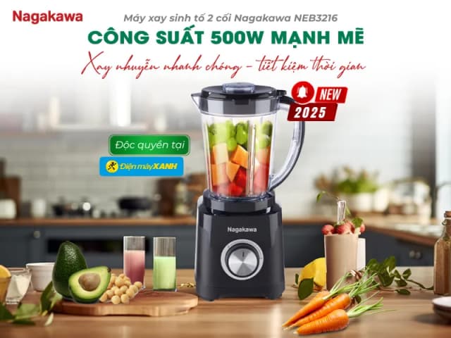 So sánh giá Máy xay sinh tố đa năng Nagakawa NEB3216 rẻ nhất? - Ảnh 8