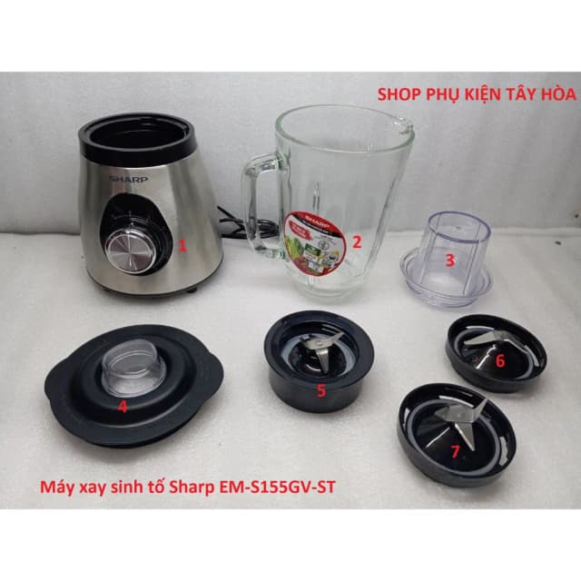 Top 1 so sánh giá Máy xay sinh tố đa năng Sharp EM-SG1000-BK - Tìm sản phẩm giá rẻ nhất - Ảnh 20