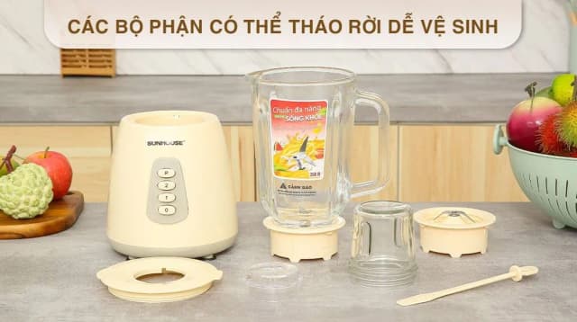 So sánh giá Máy xay sinh tố đa năng Sunhouse SHD5120DMX rẻ nhất? - Ảnh 3