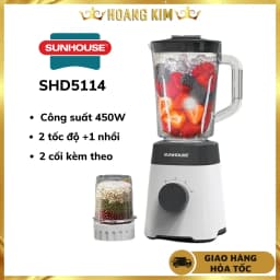 Máy xay sinh tố đa năng Sunhouse SHD5318 - 2 cối - Giá rẻ nhất hôm nay - Ảnh 9