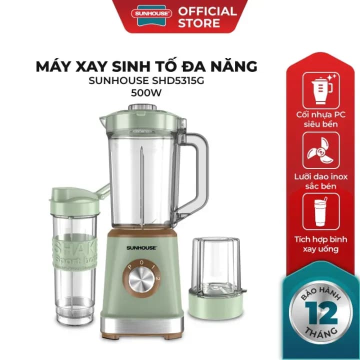 So sánh giá Máy xay sinh tố đa năng Sunhouse SHD5320 - 2 cối - Tìm sản phẩm giá rẻ nhất - Ảnh 20