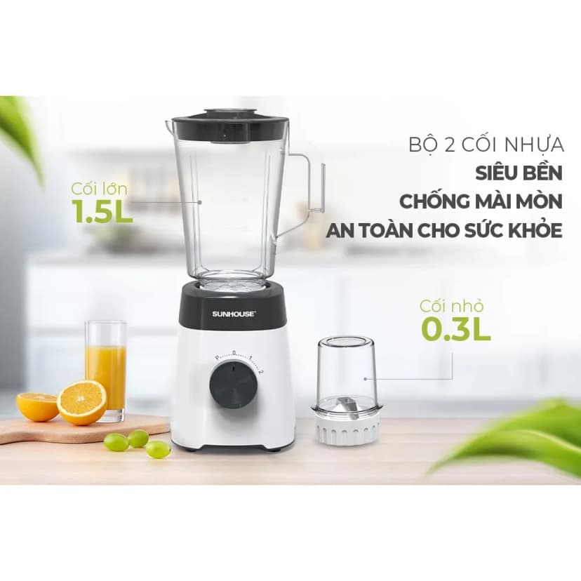 So sánh giá Máy xay sinh tố đa năng Sunhouse SHD5320 - 2 cối - Tìm sản phẩm giá rẻ nhất - Ảnh 10