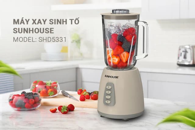 Top 1 so sánh giá Máy xay sinh tố đa năng Sunhouse SHD5331 - Tìm sản phẩm giá rẻ nhất - Ảnh 2