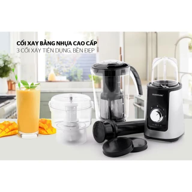 Top 1 so sánh giá Máy xay sinh tố đa năng Sunhouse SHD5331 - Tìm sản phẩm giá rẻ nhất - Ảnh 11