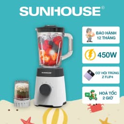 Máy xay sinh tố đa năng Sunhouse SHD5335 - 2 cối - Giá rẻ nhất hôm nay - Ảnh 17