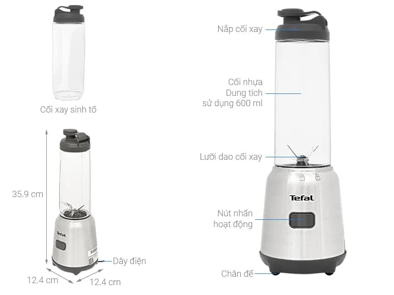 So sánh giá Máy xay sinh tố đa năng Tefal BL15FD30 - Tìm sản phẩm giá rẻ nhất - Ảnh 10