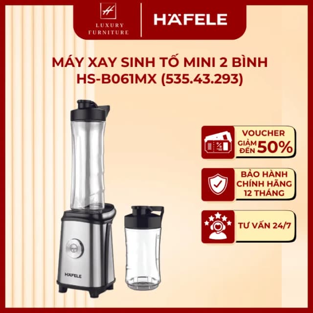So sánh giá Máy xay sinh tố Hafele HS-B061MX (535.43.293) rẻ nhất? - Ảnh 8
