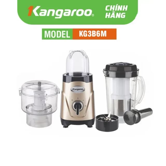 So sánh giá Máy xay sinh tố đa năng Kangaroo KG3B6M rẻ nhất? - Ảnh 5