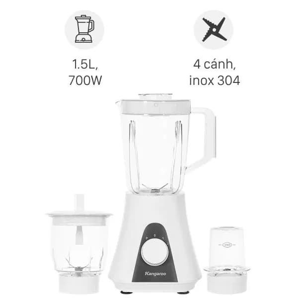 So sánh giá Máy xay sinh tố đa năng Kangaroo KGBL2P2 rẻ nhất? - Ảnh 15