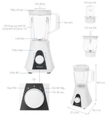 So sánh giá Máy xay sinh tố đa năng Kangaroo KGBL3P1 rẻ nhất? - Ảnh 7