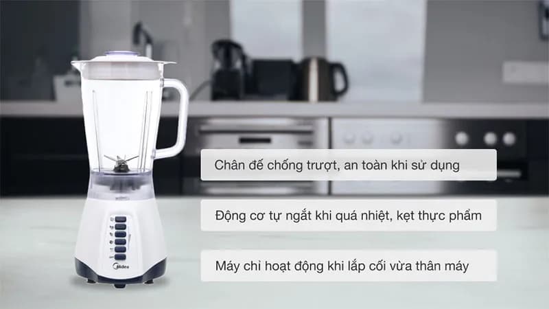 So sánh giá Máy xay sinh tố đa năng Midea MJ-BL50 - Tìm sản phẩm giá rẻ nhất - Ảnh 7