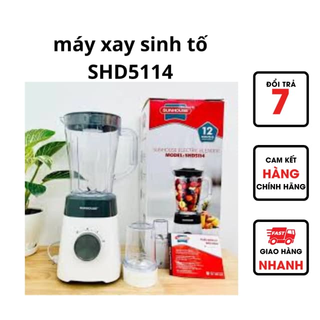 So sánh giá Máy xay sinh tố đa năng Sunhouse SHD5114 rẻ nhất? - Ảnh 18