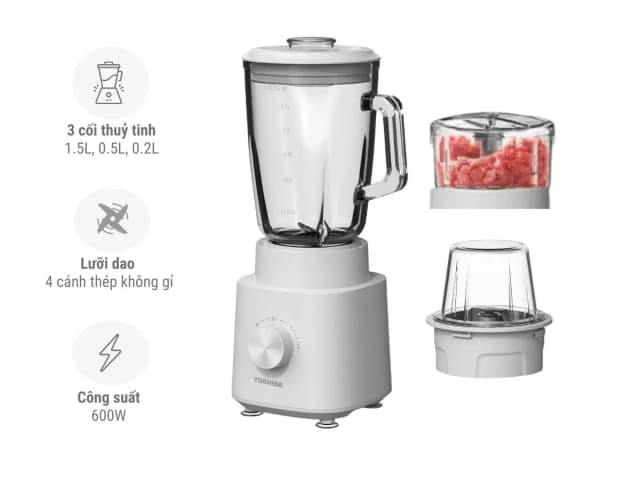 So sánh giá Máy xay sinh tố đa năng Toshiba BL-70GR2UV rẻ nhất? - Ảnh 11