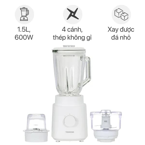 So sánh giá Máy xay sinh tố đa năng Toshiba BL-70GR2UV rẻ nhất? - Ảnh 3