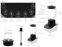 So sánh giá Máy xay sinh tố đa năng Toshiba BL-70GS1PV - Tìm sản phẩm giá rẻ nhất - Ảnh 10