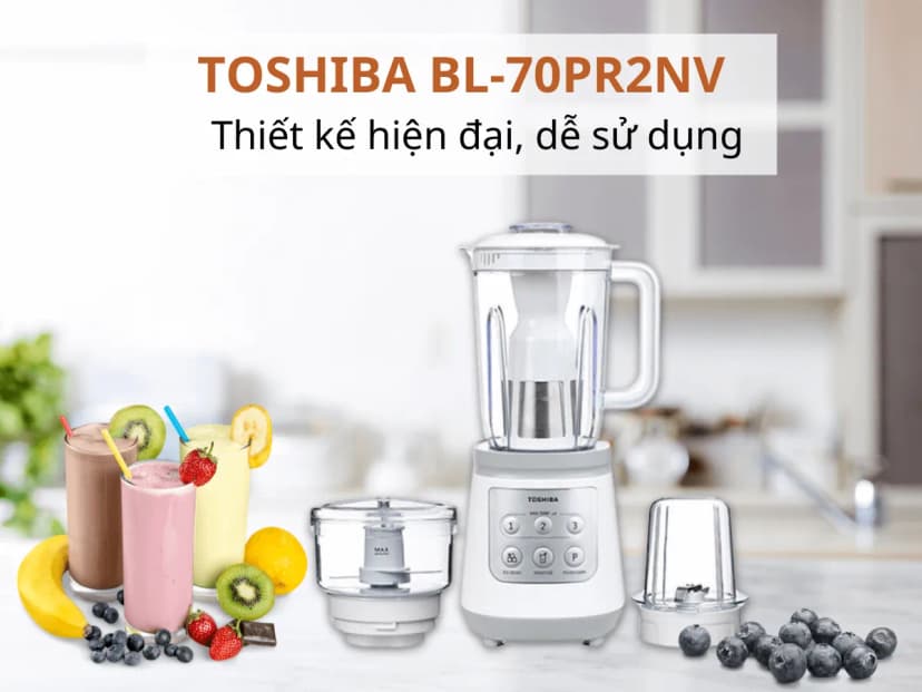 So sánh giá Máy xay sinh tố đa năng Toshiba BL-70PR2NV - Tìm sản phẩm giá rẻ nhất - Ảnh 20