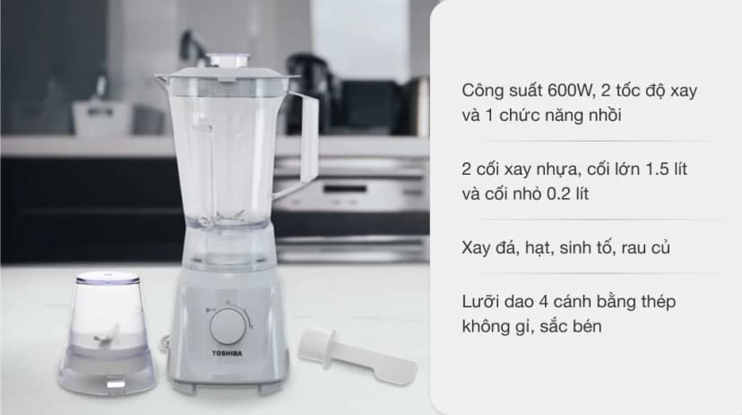 So sánh giá Máy xay sinh tố đa năng Toshiba MX-60T(H) - Tìm sản phẩm giá rẻ nhất - Ảnh 12