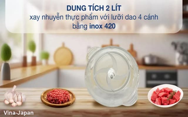 So sánh giá Máy xay thịt đa năng Bear QSJ-B02Q1 300W 2 lít rẻ nhất? - Ảnh 16