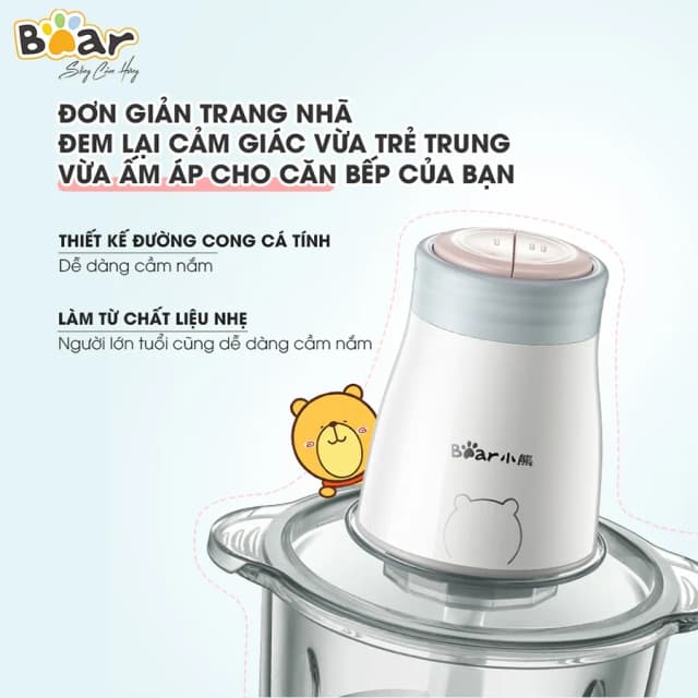 So sánh giá Máy xay thịt đa năng Bear QSJ-B02Q1 300W 2 lít rẻ nhất? - Ảnh 18