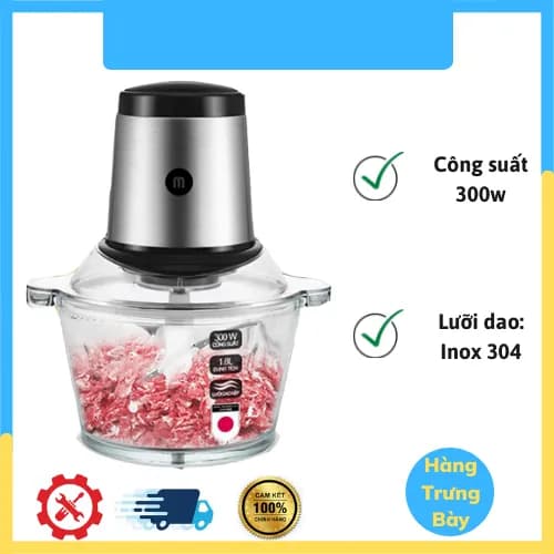 So sánh giá Máy xay thịt đa năng Mishio MK-135 300W 1.8 lít rẻ nhất? - Ảnh 13