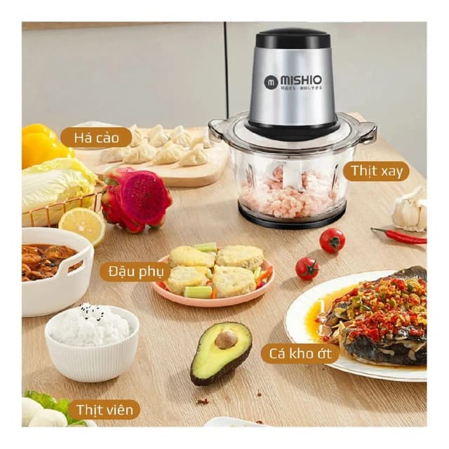So sánh giá Máy xay thịt đa năng Mishio MK-135 300W 1.8 lít rẻ nhất? - Ảnh 15