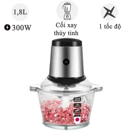 So sánh giá Máy xay thịt đa năng Mishio MK-135 300W 1.8 lít rẻ nhất? - Ảnh 16