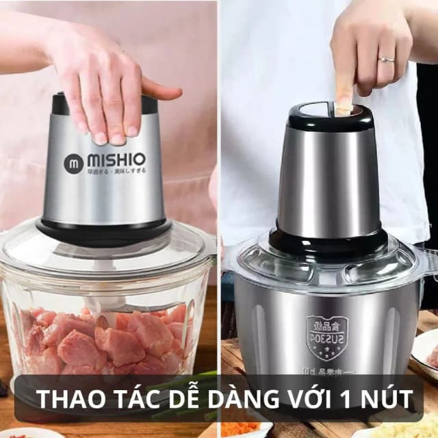 So sánh giá Máy xay thịt đa năng Mishio MK-135 300W 1.8 lít rẻ nhất? - Ảnh 5