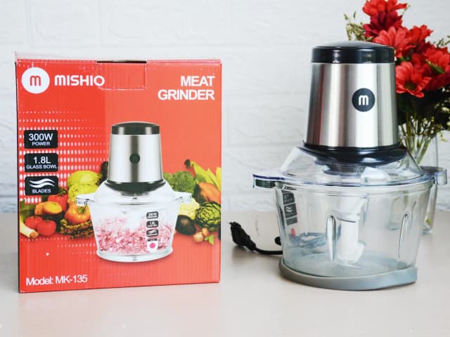 So sánh giá Máy xay thịt đa năng Mishio MK-135 300W 1.8 lít rẻ nhất? - Ảnh 8
