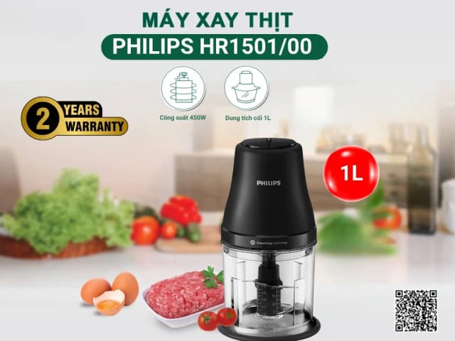 So sánh giá Máy xay thịt đa năng Philips HR1501/00 1 lít rẻ nhất? - Ảnh 11