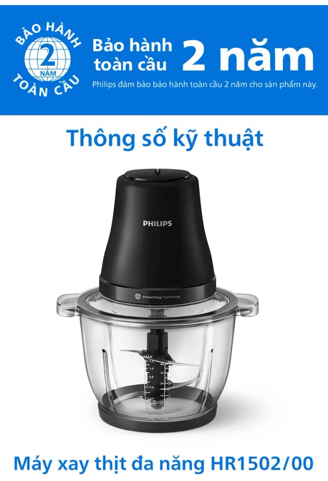 So sánh giá Máy xay thịt đa năng Philips HR1502/00 2 lít rẻ nhất? - Ảnh 15
