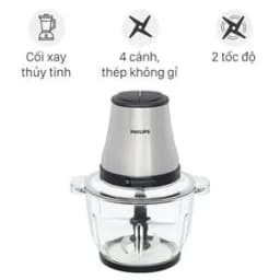 Máy xay thịt đa năng Philips HR1503/00 2 lít