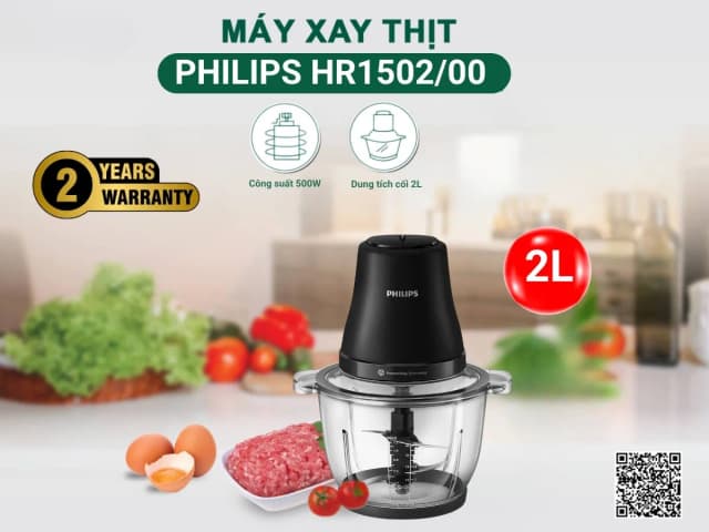 So sánh giá Máy xay thịt đa năng Philips HR1503/00 2 lít rẻ nhất? - Ảnh 13