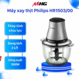 Máy xay thịt đa năng Philips HR1503/00 2 lít - Giá rẻ nhất hôm nay - Ảnh 14