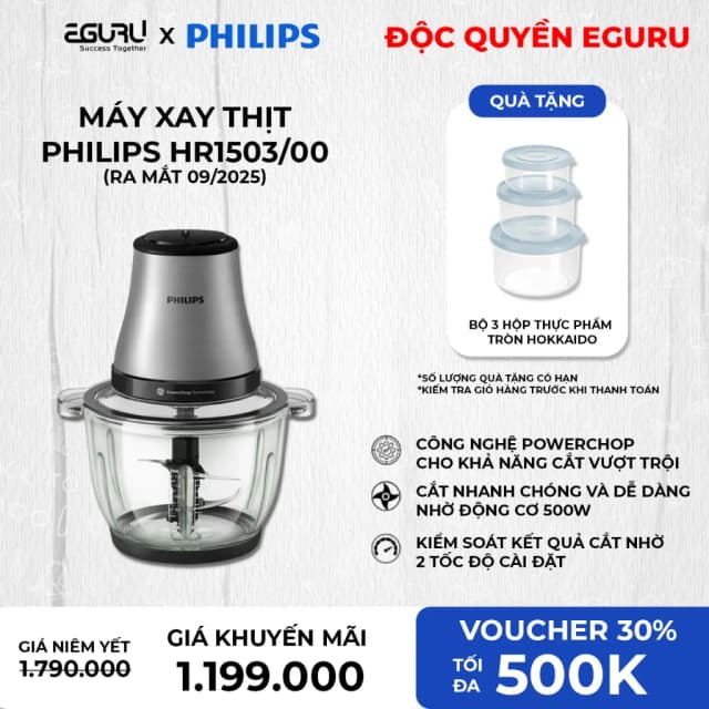 So sánh giá Máy xay thịt đa năng Philips HR1503/00 2 lít rẻ nhất? - Ảnh 9