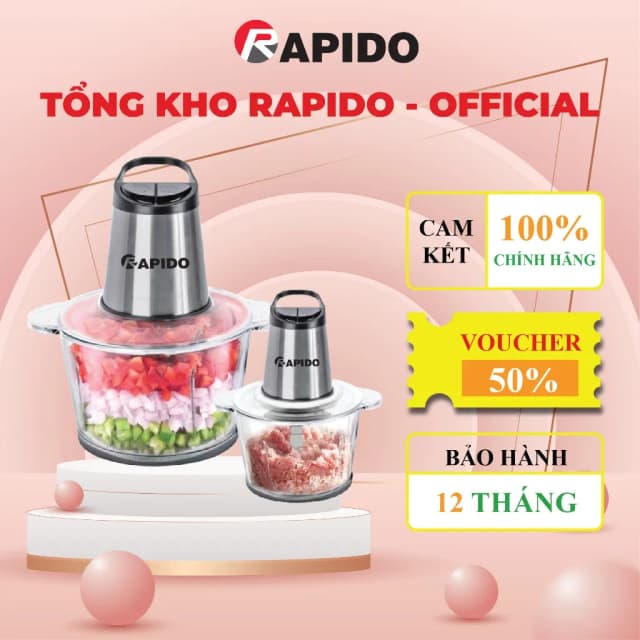 So sánh giá Máy xay thịt đa năng Rapido RMC-300 2 lít rẻ nhất? - Ảnh 16