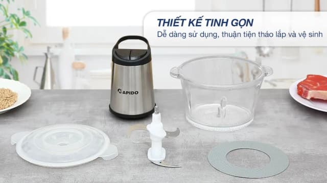 So sánh giá Máy xay thịt đa năng Rapido RMC-300 2 lít rẻ nhất? - Ảnh 9