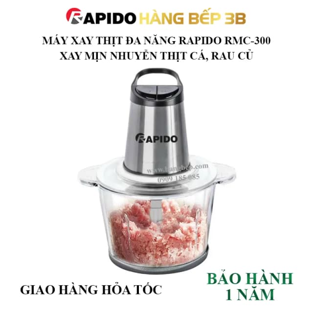 So sánh giá Máy xay thịt đa năng Rapido RMC-300 2 lít rẻ nhất? - Ảnh 10