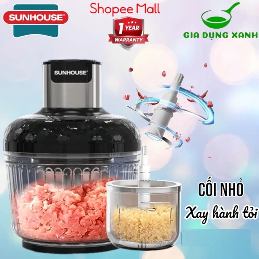 So sánh giá Máy xay thịt đa năng Sunhouse SHD5405 350W 1.8 lít - Tìm sản phẩm giá rẻ nhất - Ảnh 11