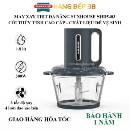 So sánh giá Máy xay thịt đa năng Sunhouse SHD5405 350W 1.8 lít - Tìm sản phẩm giá rẻ nhất - Ảnh 13