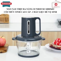 So sánh giá Máy xay thịt đa năng Sunhouse SHD5405 350W 1.8 lít - Tìm sản phẩm giá rẻ nhất - Ảnh 14