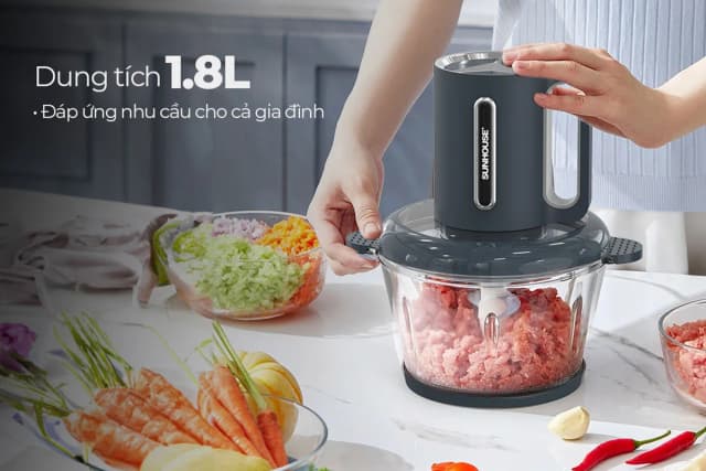 Top 1 so sánh giá Máy xay thịt đa năng Sunhouse SHD5405 350W 1.8 lít - Tìm sản phẩm giá rẻ nhất - Ảnh 3