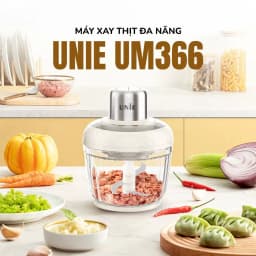 Máy xay thịt đa năng Unie UM366 400W 2.5 lít - Giá rẻ nhất hôm nay - Ảnh 9