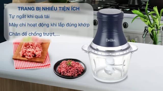 So sánh giá Máy xay thịt đa năng Delites LH101B 250W 1.2 lít rẻ nhất? - Ảnh 5