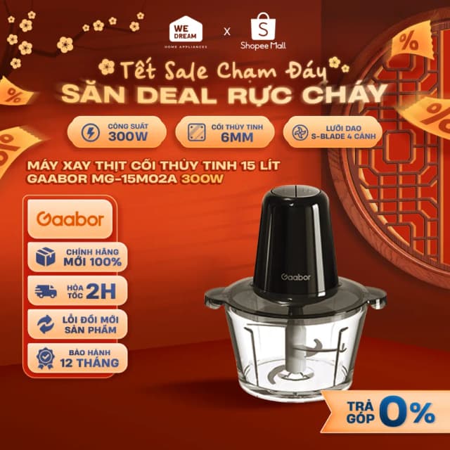 So sánh giá Máy xay thịt Gaabor MG-15M02A 350W 2 lít rẻ nhất? - Ảnh 4