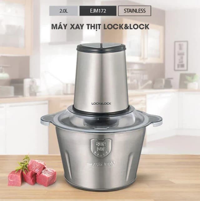 So sánh giá Máy xay thịt Lock&Lock EJM172 300W 2 lít rẻ nhất? - Ảnh 2