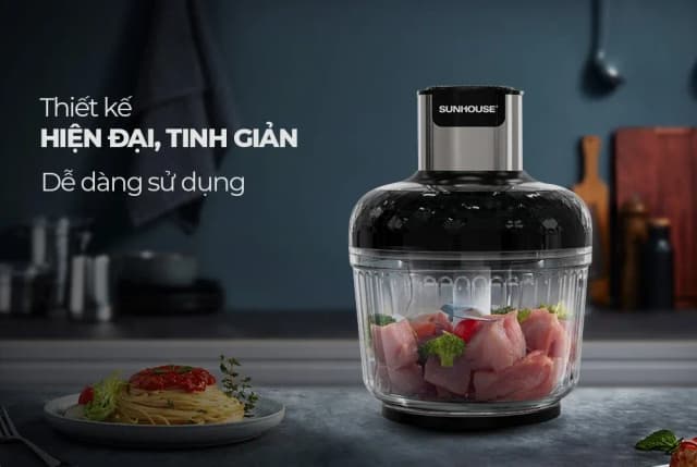 So sánh giá Máy xay thịt đa năng Sunhouse SHD5412 300W 2 lít/0.3 lít rẻ nhất? - Ảnh 10