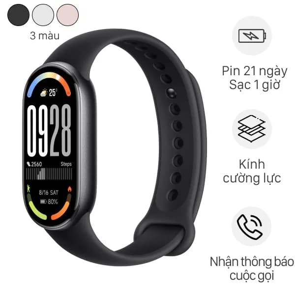 So sánh giá Vòng đeo tay thông minh Mi Band 10 viền gốm rẻ nhất? - Ảnh 11