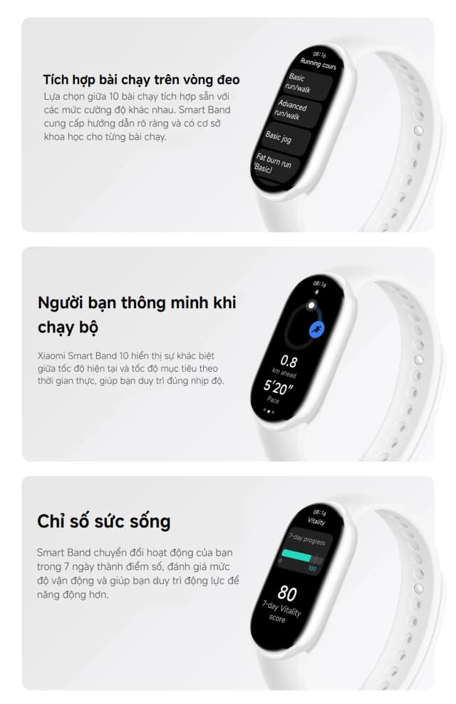 So sánh giá Vòng đeo tay thông minh Mi Band 10 viền gốm rẻ nhất? - Ảnh 16